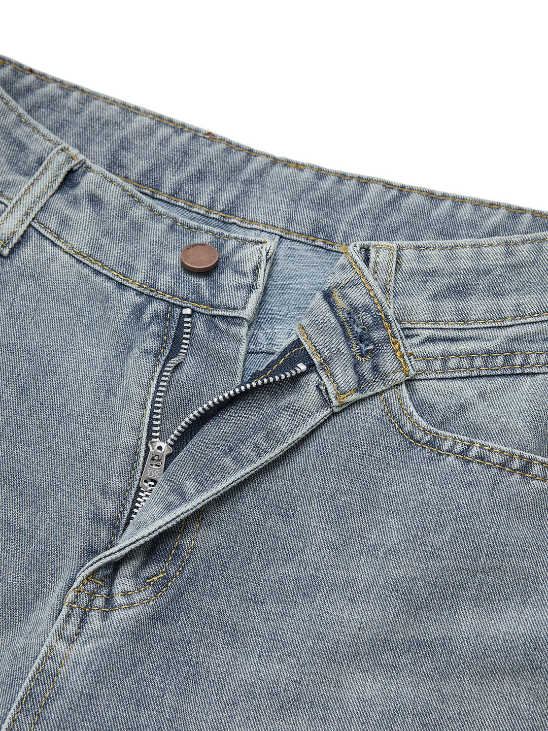 Wide Leg Casual  Washed  Long Women Jeans