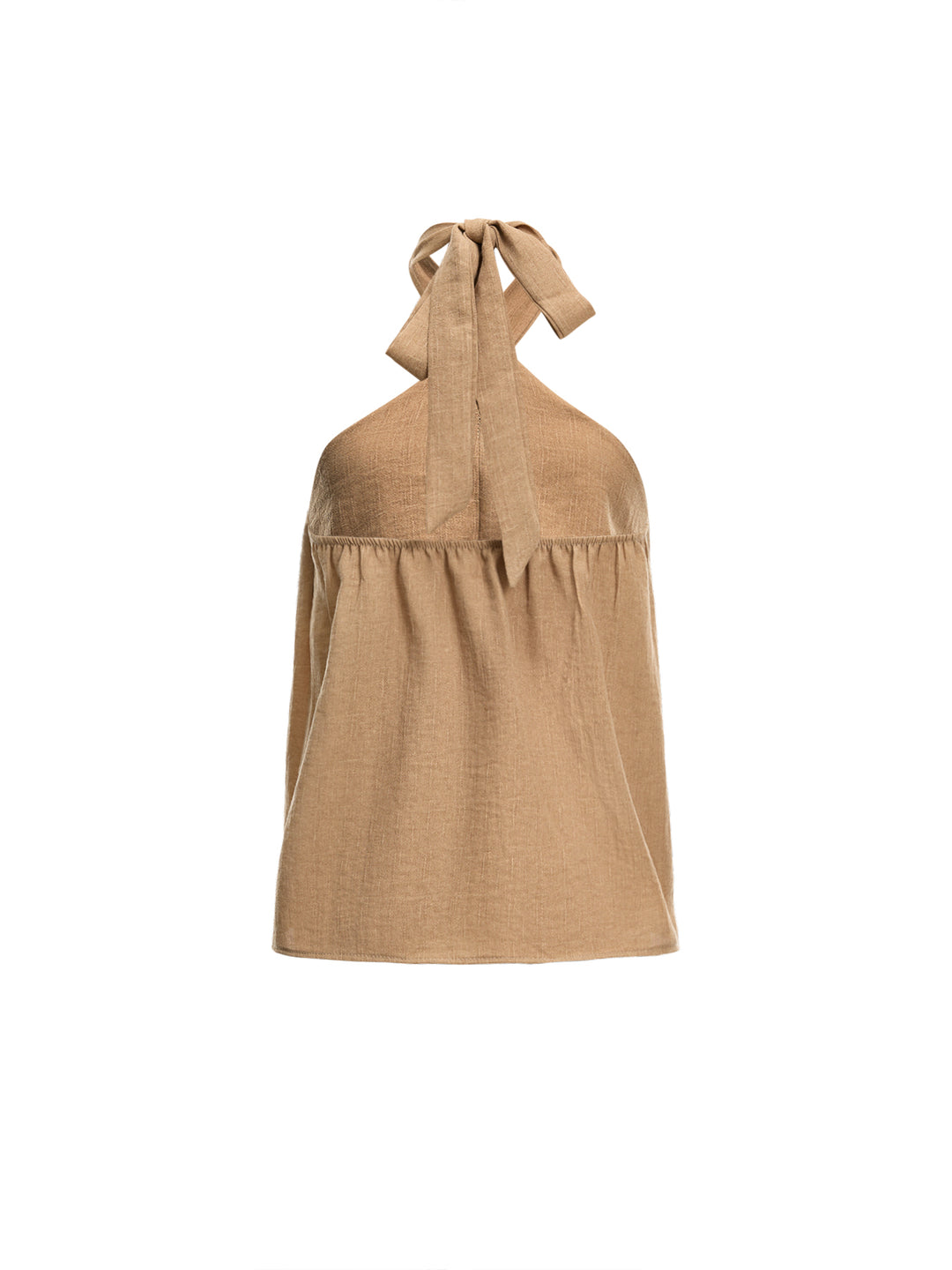 Boho Plain Halter Sleeveless Women Tank Tops & Camis