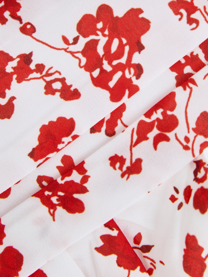 Boho Floral Fomen Women Toqule Tops & Camis