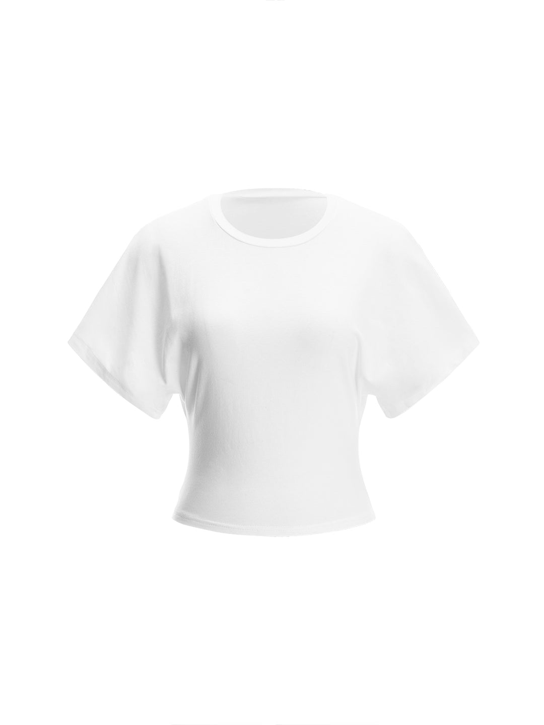 Boho Lace Trim Cape Sleeve Knee Length Women T-shirt
