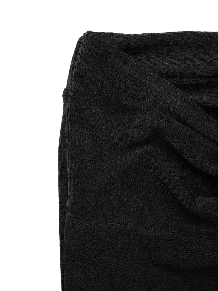 Straight Boho Tassel Twist Midi Women Falda