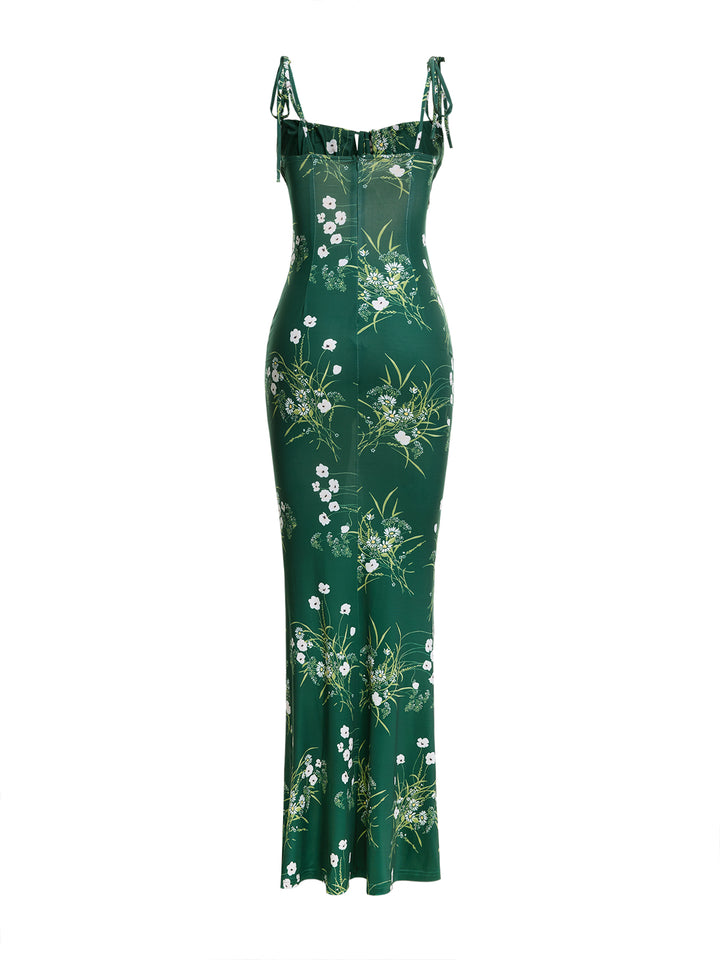 Boho Tied Long Women Dress
