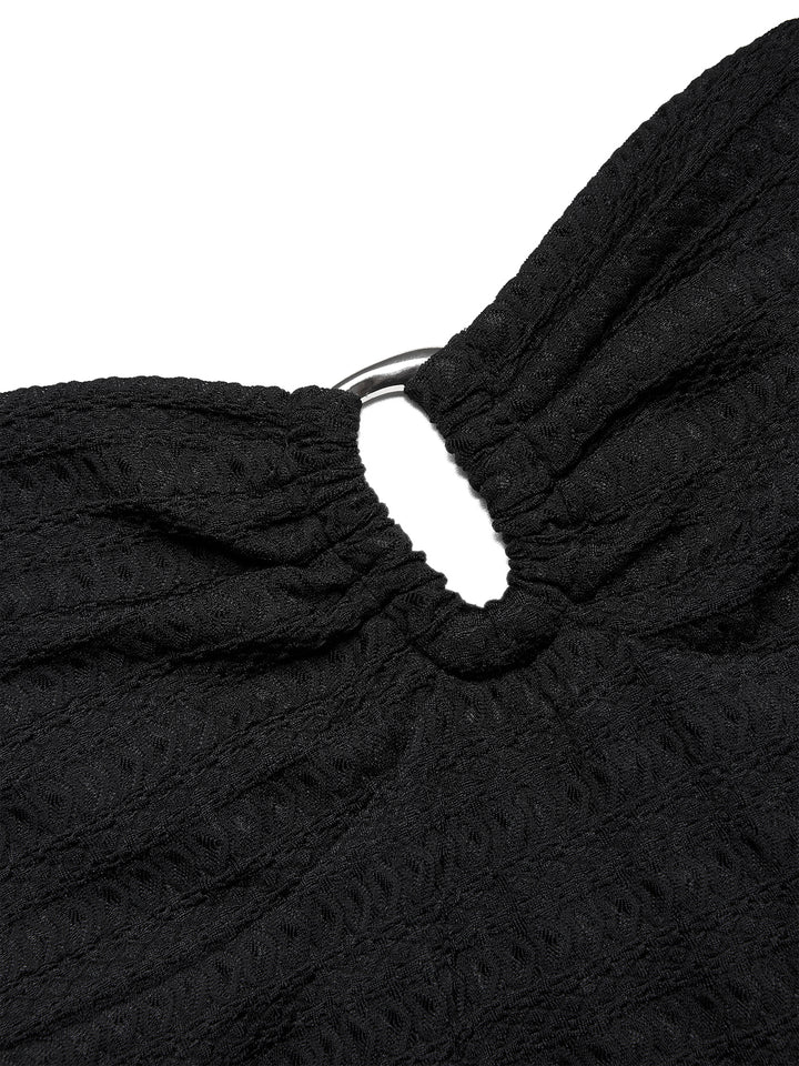 Boho llanura de halter halter ruchada cámaras